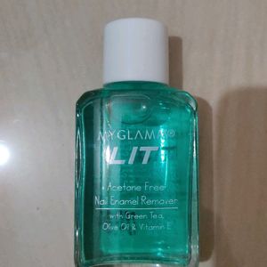 MyGlamm LIT Acetone Free Nail Enamel Remover 30ml