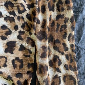 Tiger Print Full Sleeve Top