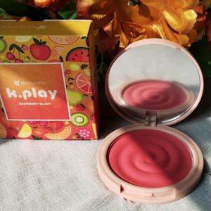 Myglamm K.Play Flavoured Blush - Frozen Raspberry