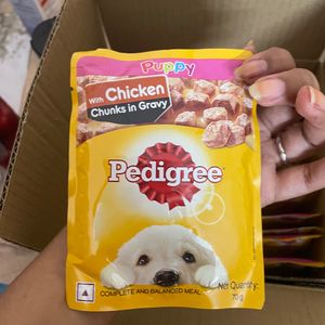 10 Packets Pedigree Puppy Food New