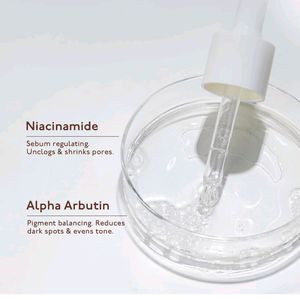 Asaya 10% Niacinamide & Alpha Arbutin Serum | Reduces Acne, Spots, Excess Oil | Acne Marks, Blemishes, Pore Minimizing Face Serum with Zinc PCA | For Oily, Acne Prone Skin | Skin Clarifying | 30 ml