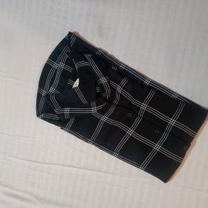 Black Check Shirt