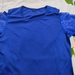 Royal Blue Party Shift Dress