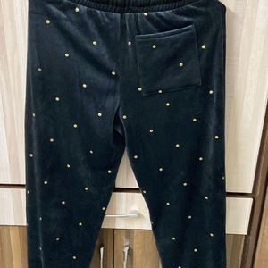 Velvet Track Pants