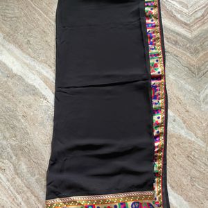 Black Saree.