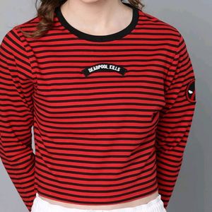 Kook N Keech Marvel Striped Tshirt