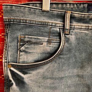 TQS Men's Grey Denim