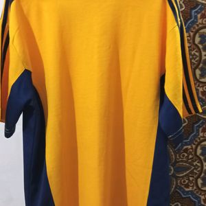 Sports Track Suit Yellow With Blue