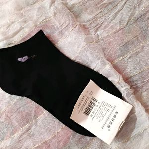 Black Socks Medium Length