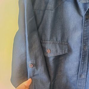 Denim Full Sleeves Shirt