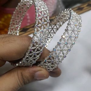 Silver Bangles