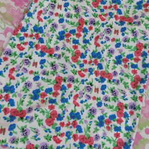 Floral Print Dress Xl