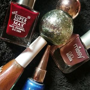 5 Set Of Nailpolish