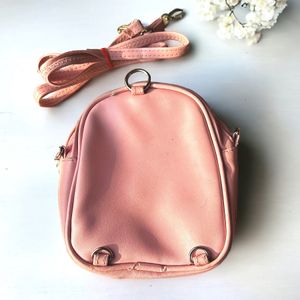 Small Backpack Light Pink Daypack For Girls