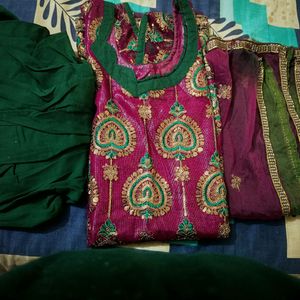 Sequence Designer Ready-made Kurti Set💜