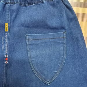 (C-48) 28 Size Denim Pajama Blue