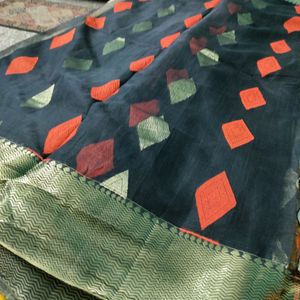 Gorgeous Cotton Silk Handloom Saree