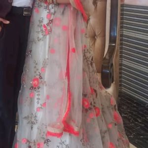 Floral Print Lehnga