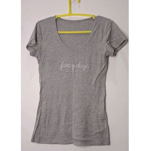 Deep Neck Tshirt For Women