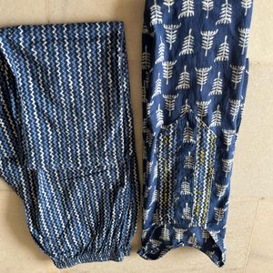 Navy Blue Kurti Pant