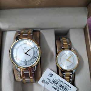 Titan Bandhan Couple Watch New