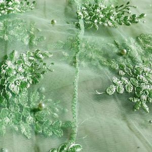 💚Pista Green Net Blouse Material