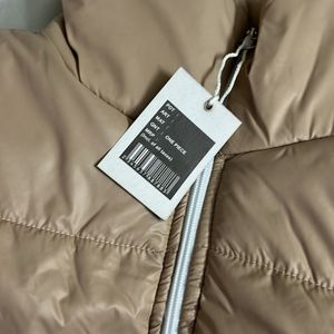 Beige Puffer Jacket