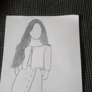 Girl Drawing