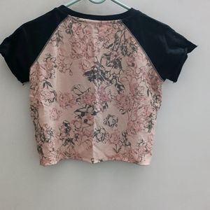 Floral Crop Top