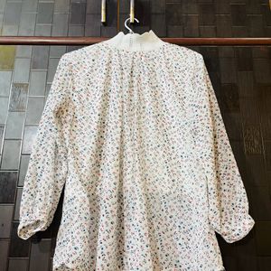 Flower Print Top