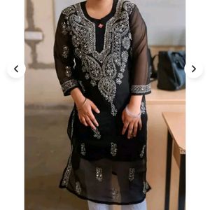 Chickenkari Kurti Set