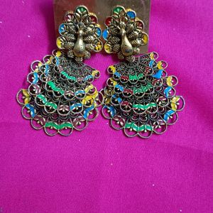 Peacock Earing