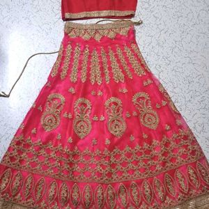 New Ghagra With Dupatta And Blouse Lehenga Style