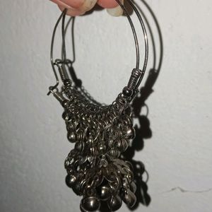 Oxidised Jhumka