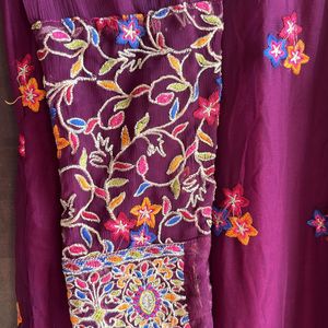 Beautiful Embroidered Kurta Dupatta