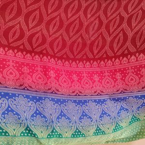 Multicolour Saree