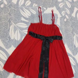 Red Colour Night Wear