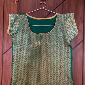 Dark Green Kurti