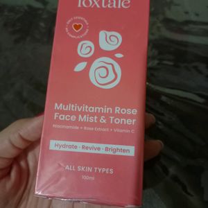 Foxtale Multivitamin Rose Face Mist & Toner