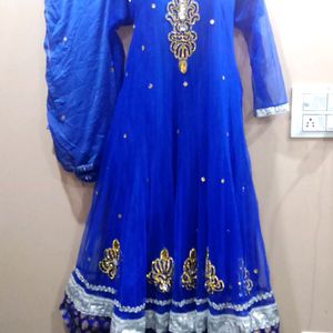 Anarkali Frok With Dupatta