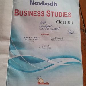 12th Commerce  Business Studies BY Navbodh