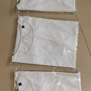 Cotton White Tshirts For Women