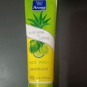 Aroma Aloe Vera and Lemon Face Wash