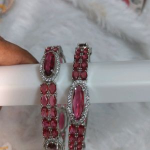 Red Ruby AD Bangles