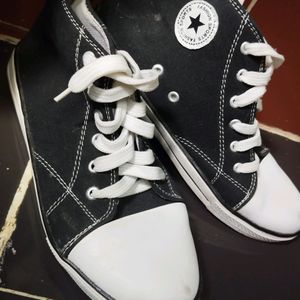 Black And White Converse Shoes