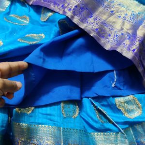 #PriceDrop Lehenga Made From Silk Saree