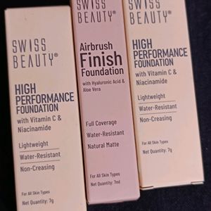 (Combo) Swiss Beauty Foundations