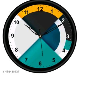 Plastic Wall Clock For Office