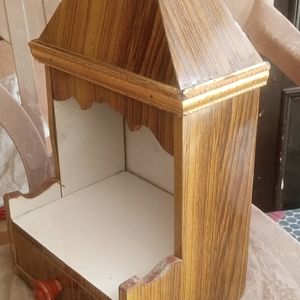 Small Wooden Mandir