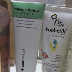 Combo Of 10 Products Facewashes, Bodywash, Face